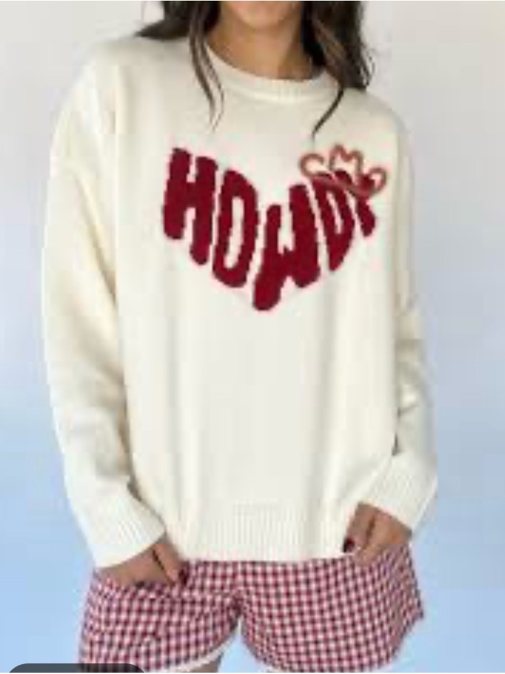 Pretty Garbage Howdy Sweater Medium